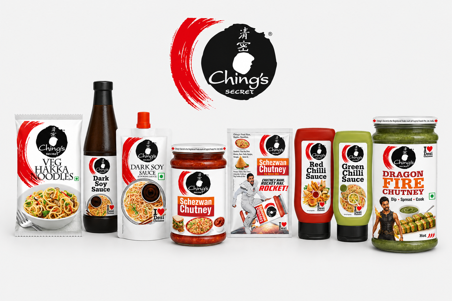 Ching's promotional range